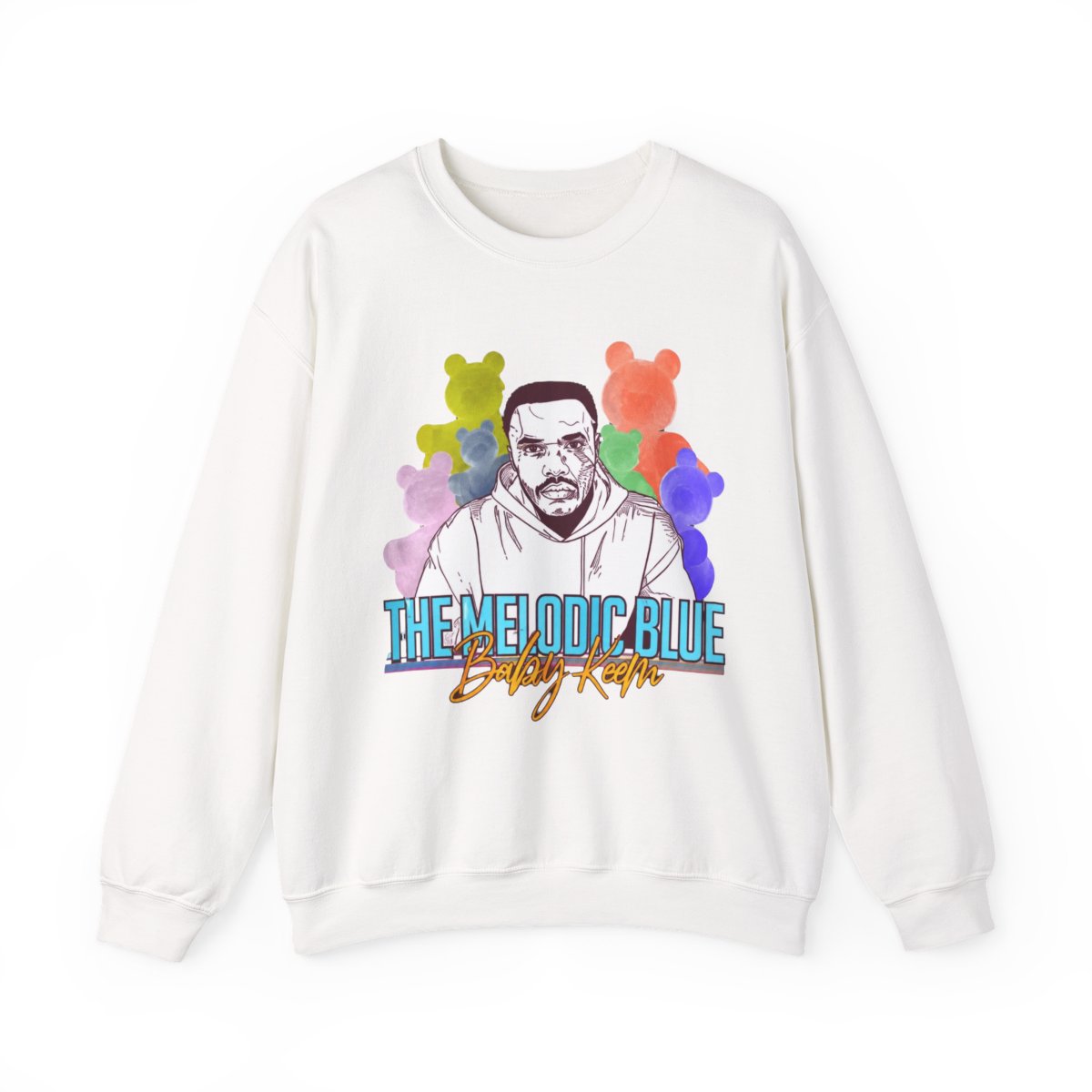 Baby Keem Sweatshirt The Melodic Blue Sweater Rapper Music Merch - Official Sweatshirts merchandise